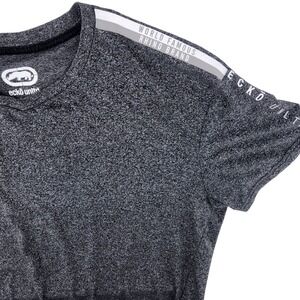 Ecko Unltd Men's 2XL Heather Gray V-Neck T-Shirt World‎ Famous Rhino Brand